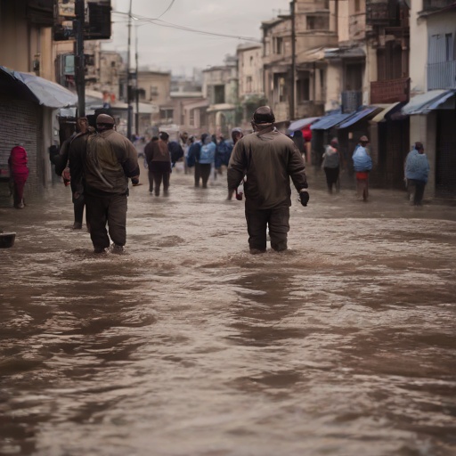 ¡DESBORDE CATASTRÓFICO! Río arrasa 30% del distrito en Ayacucho