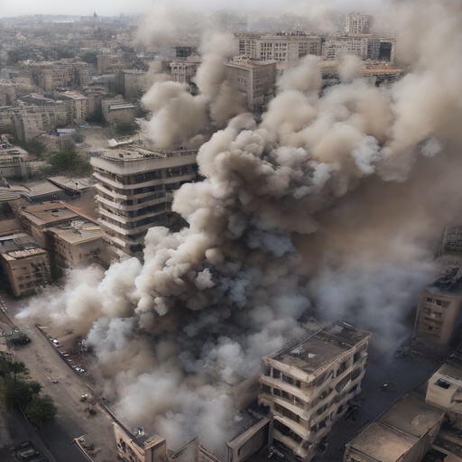 ¡BOMBARDEO MORTAL! Israel ataca hotel Ramada en Beirut
