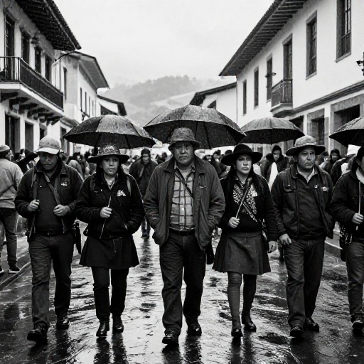 Vigilia masiva rinde homenaje a 'China Polo', asesinada en Caraz antes de las elecciones regionales