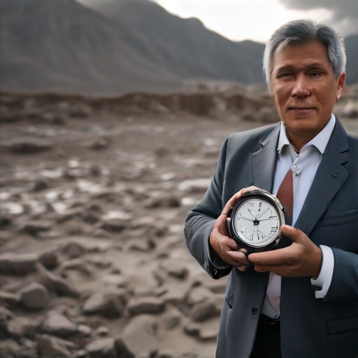 Gobernador de Ayacucho visita sismo en Coracora con reloj costoso