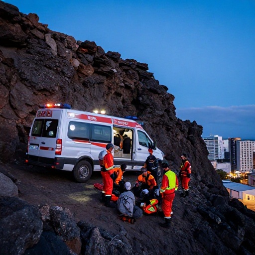 Al menos 25 niños fallecen tras caída de bus escolar a un precipicio en Cabo Verde