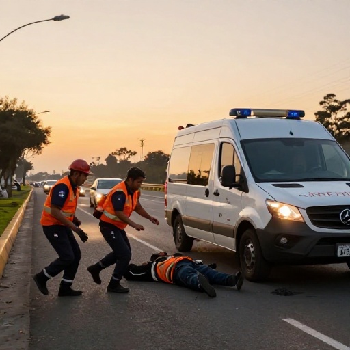 SAMU atendió más de 10 mil emergencias por accidentes de tránsito este año