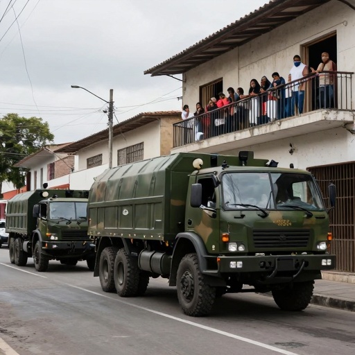 Cali bajo asedio: Toque de queda estricto y militarización tras el devastador terremoto de magnitud 7.4