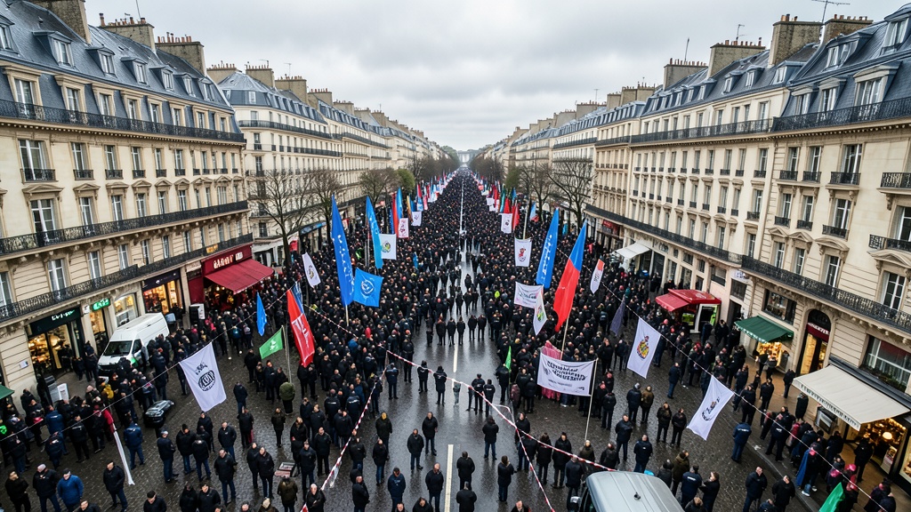 Disturbios en París por reformas laborales: Miles protestan contra la subida del pensionable
