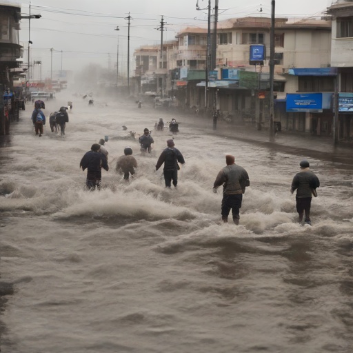 Chile declara alerta roja por lluvias intensas y evacúa localidades en Antofagasta