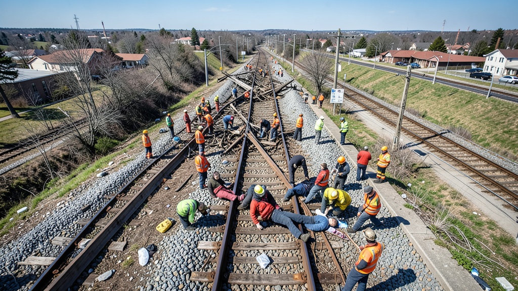 Al menos 68 muertos tras el choque frontal de dos trenes de cercanías en Toledo