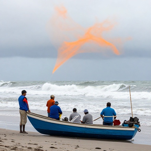 Senamhi emite alerta naranja por vientos fuertes en la costa peruana