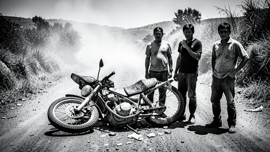 Un joven fallece y dos resultan heridos tras despiste de motocicleta en Pajonal, Ayacucho