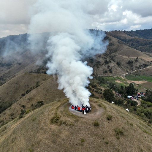 Incendio forestal en Huarochirí: alcaldesa solicita apoyo a Indeci y Gobierno Regional