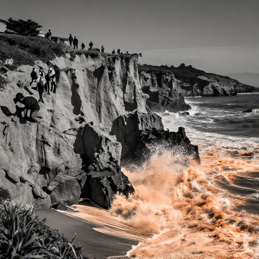 Alerta en California: Playa peligrosa por erosión y acantilados inestables