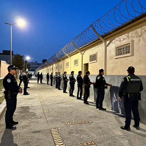 Gobierno inicia reconocimiento de perímetros externos de penales en estado de emergencia