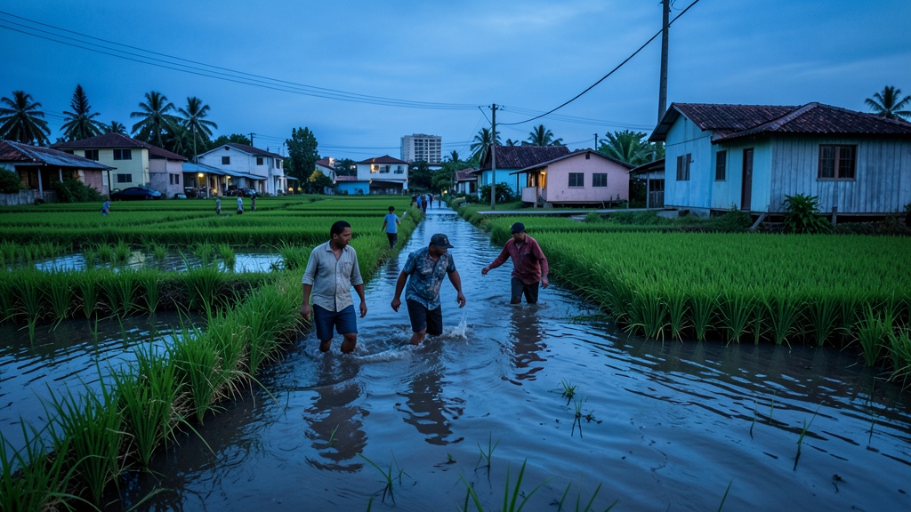 Ecuador registra tres fallecidos y más de 30 mil damnificados por fuertes lluvias e inundaciones