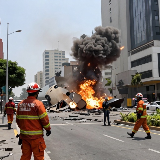 ¡Impacto directo! Más de 10 explosiones sacuden Kiev por ataque ucraniano