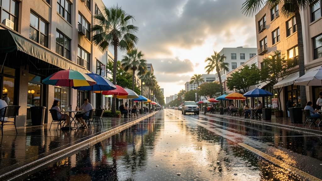 Alerta meteorológica en el sur de Florida por intensas lluvias e inundaciones que afectarán a Miami