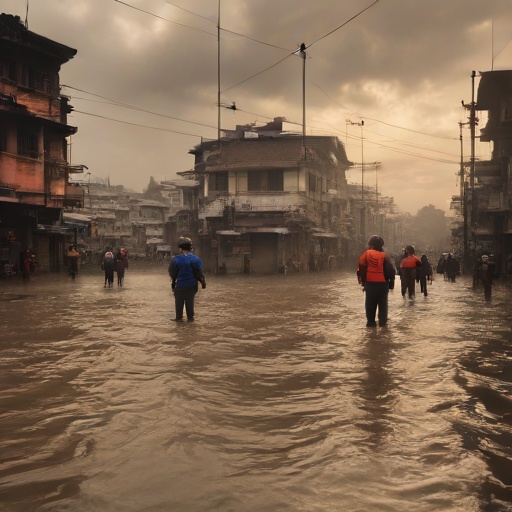 Nepal eleva a 162 muertos por la riada del Himalaya; buscan a más de 500