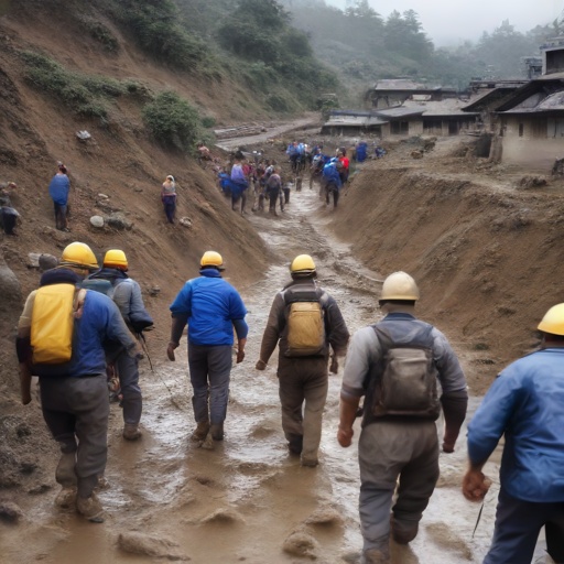EEUU determina que deslizamientos generaron actividad sísmica en Nepal tras riadas mortales