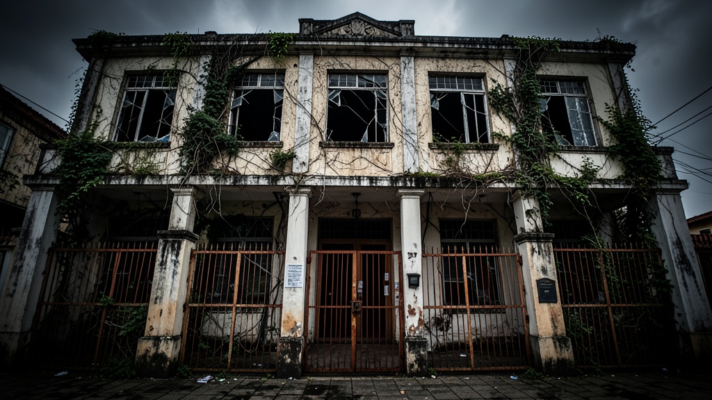 Vecinos denuncian el grave estado de abandono del local comunal utilizado por la Municipalidad de Chiclayo