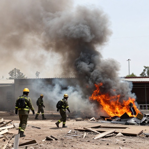 Explosión en cuartel boliviano deja 10 muertos y decenas heridos
