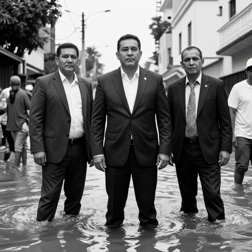 El Gobierno declara emergencia por lluvias intensas en 893 distritos del país