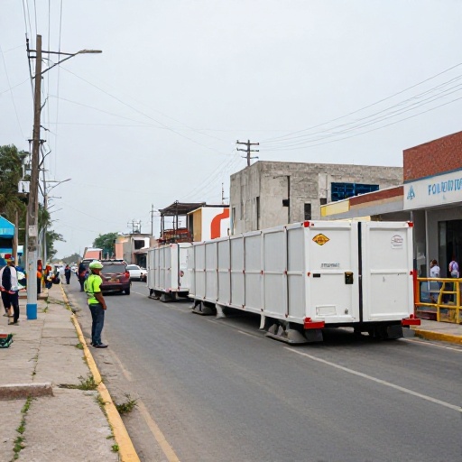 Llegaron puentes modulares a Piura para atender emergencias por El Niño